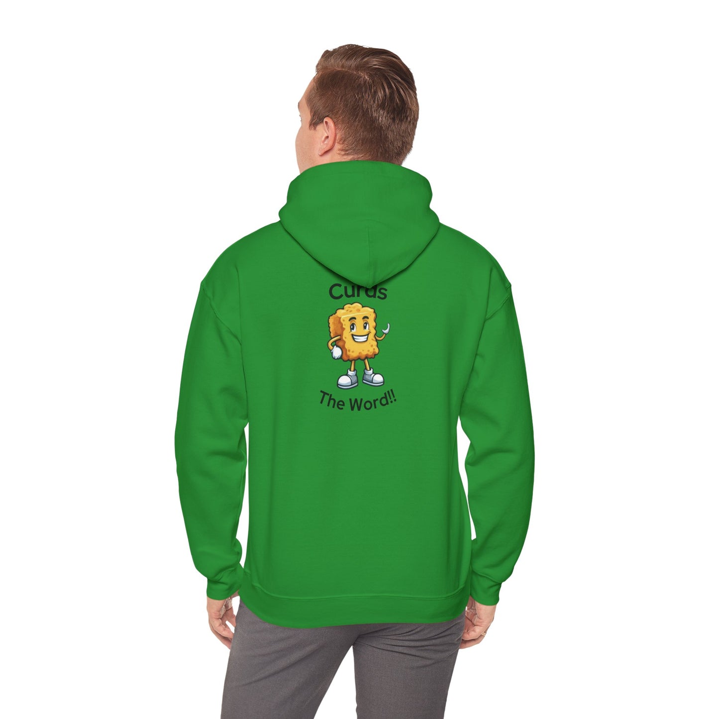 Curds The Word Hooded Sweatshirt