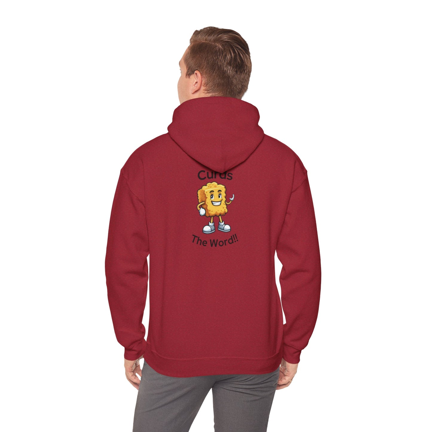 Curds The Word Hooded Sweatshirt