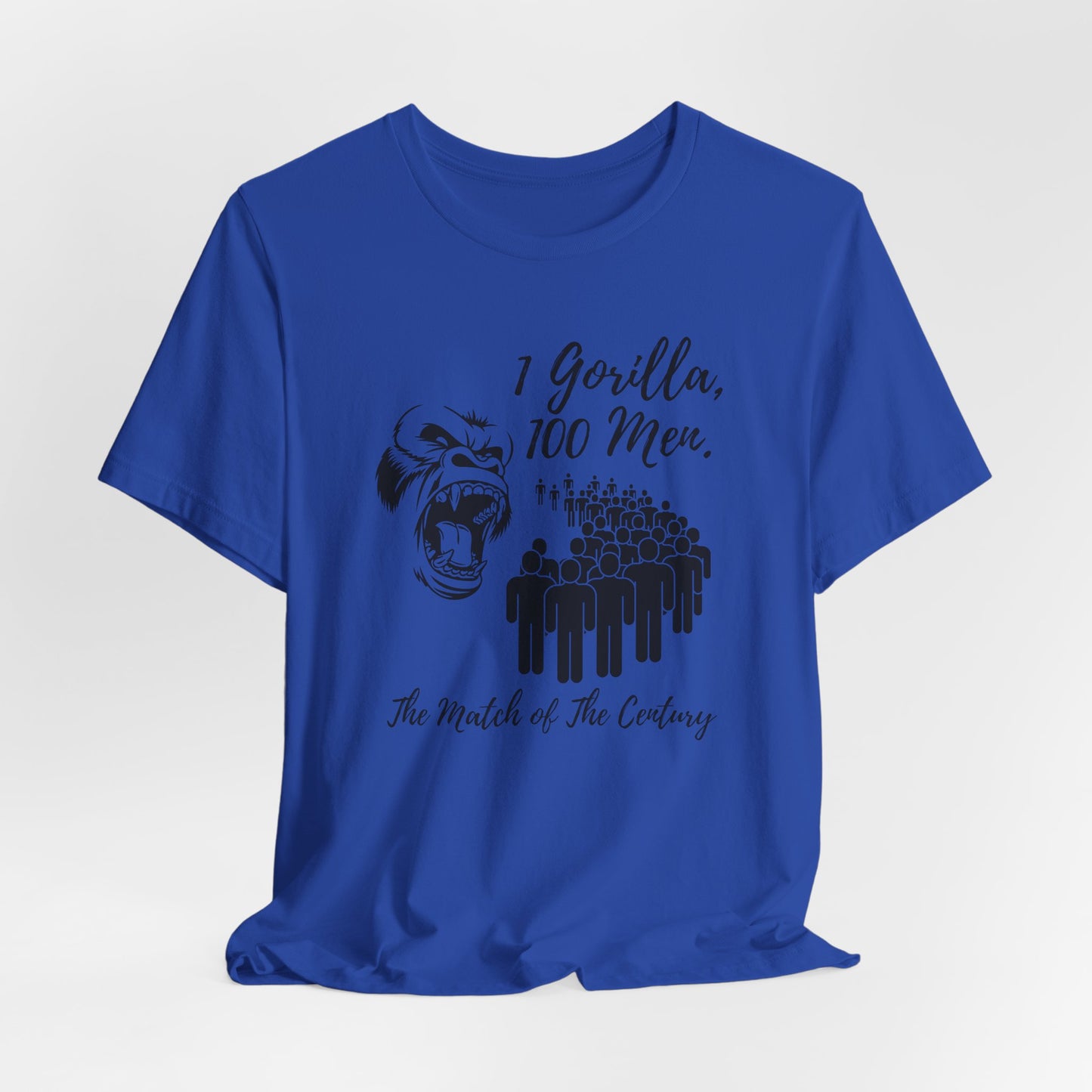 100 Men vs 1 Gorilla - Match of the Century Shirt