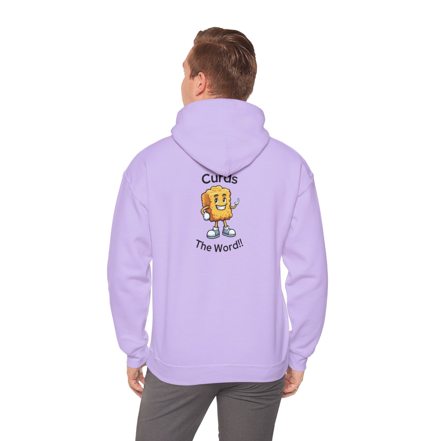 Curds The Word Hooded Sweatshirt