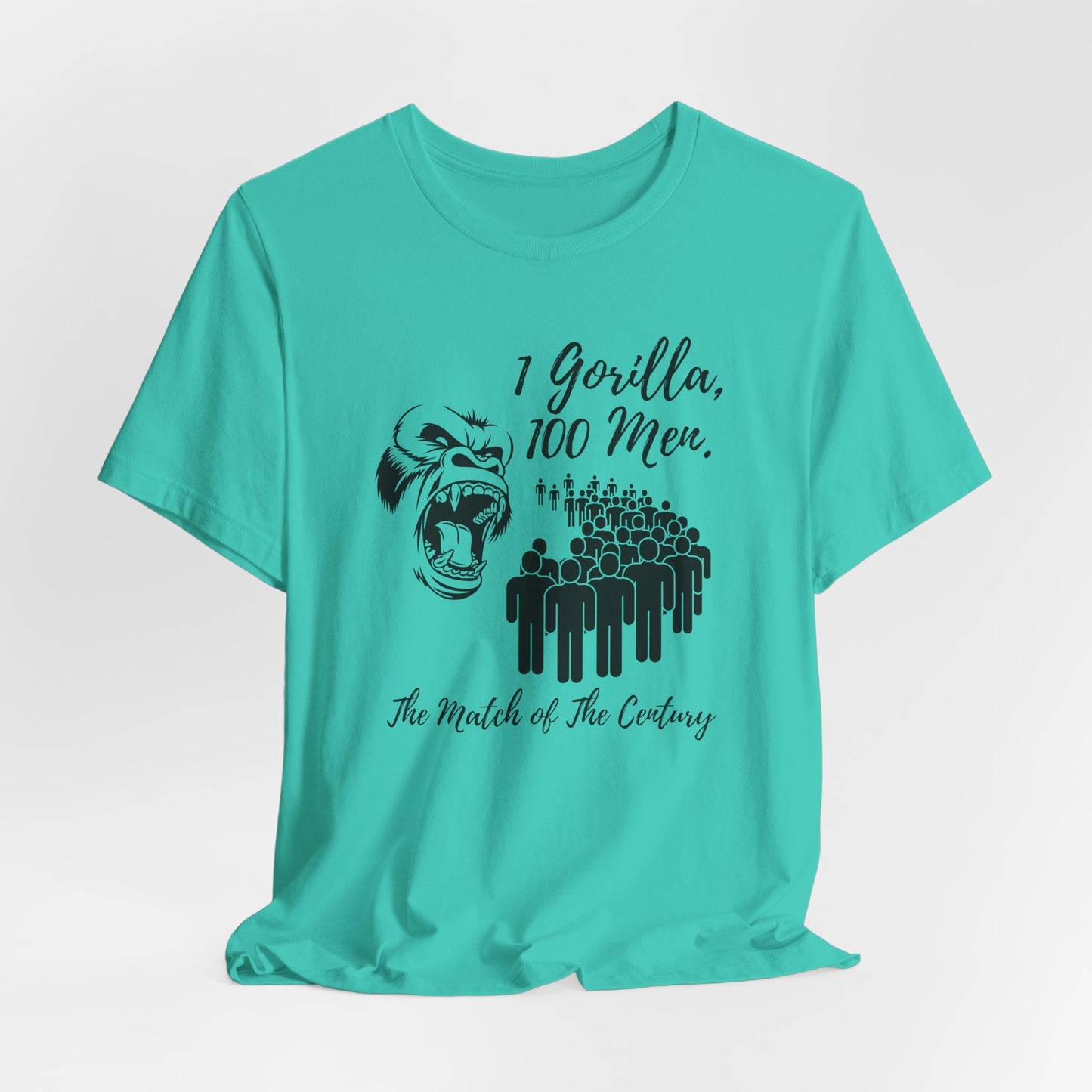 100 Men vs 1 Gorilla - Match of the Century Shirt