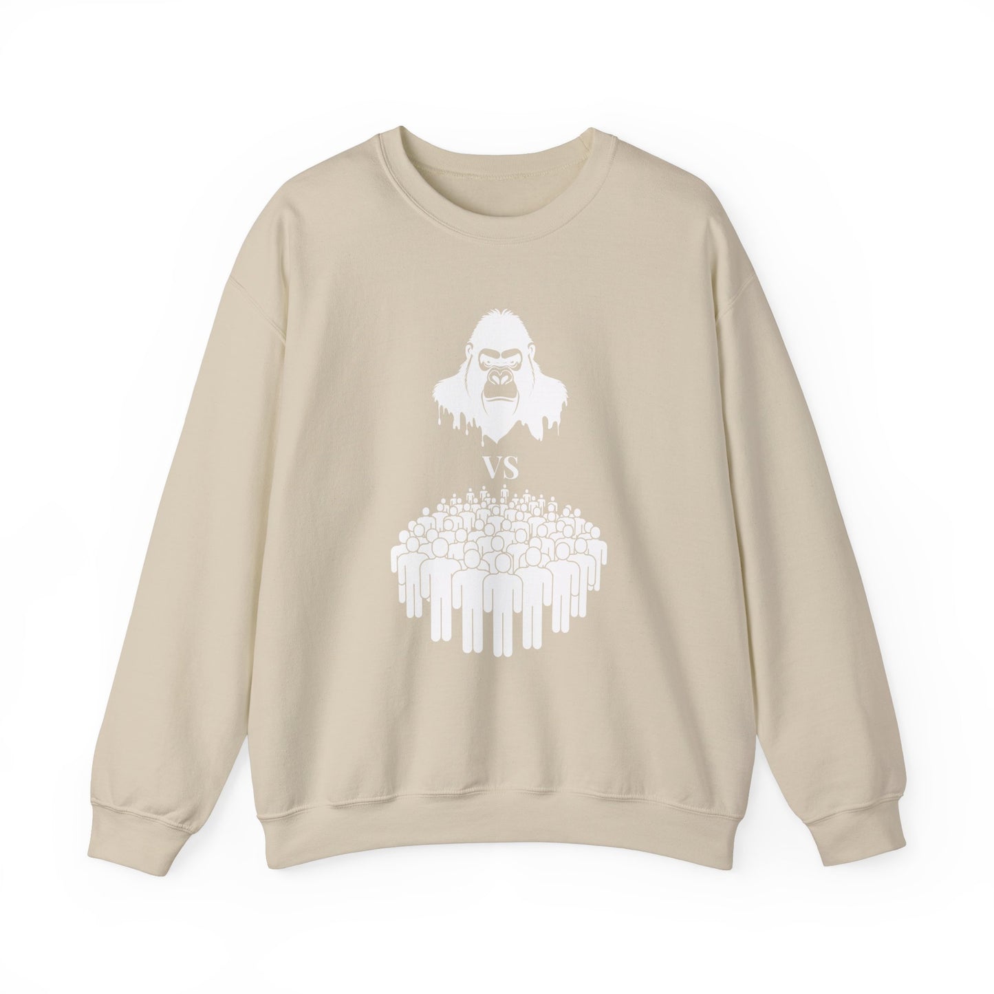 100 Men vs 1 Gorilla Sweatshirt