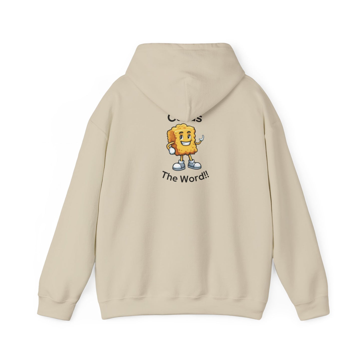 Curds The Word Hooded Sweatshirt