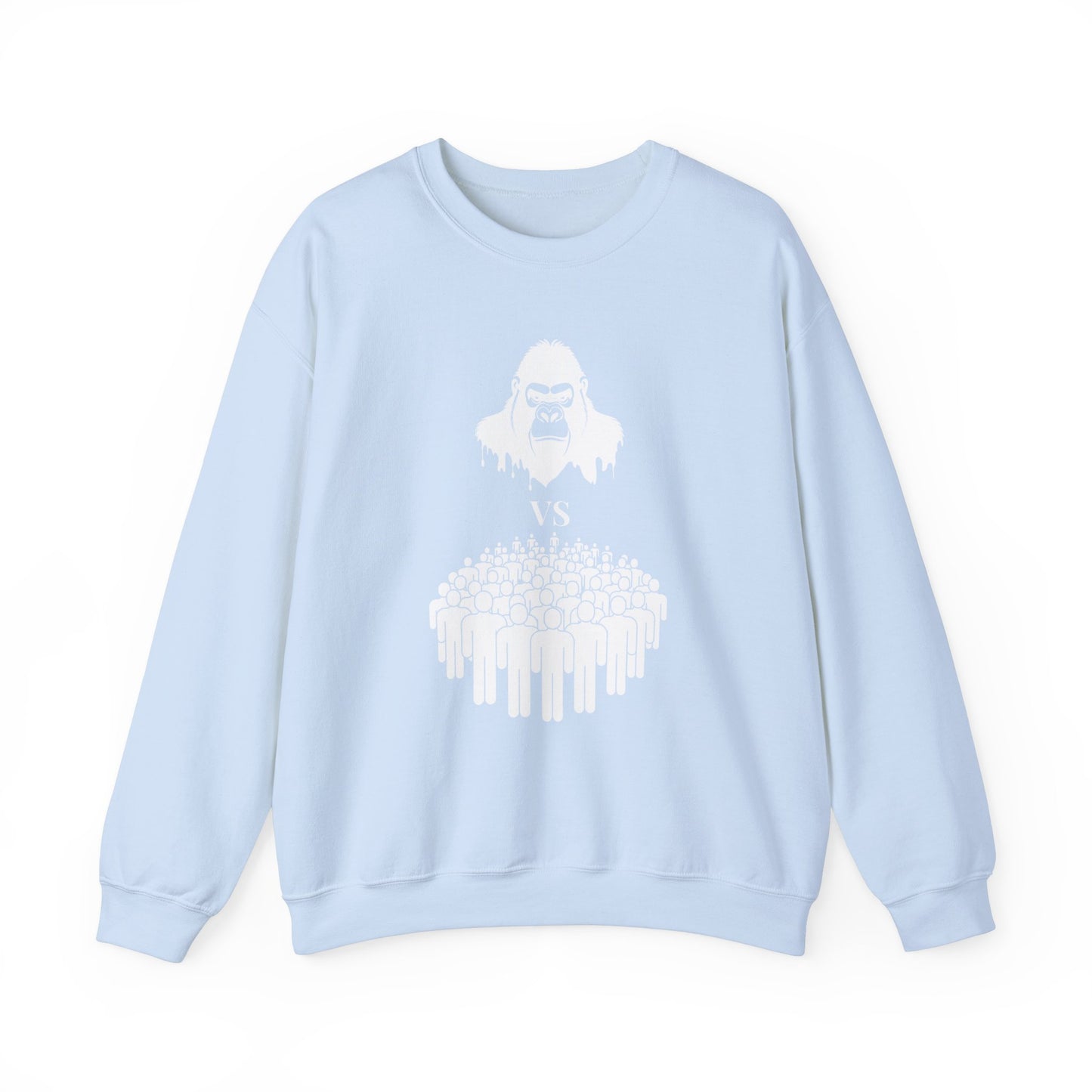 100 Men vs 1 Gorilla Sweatshirt