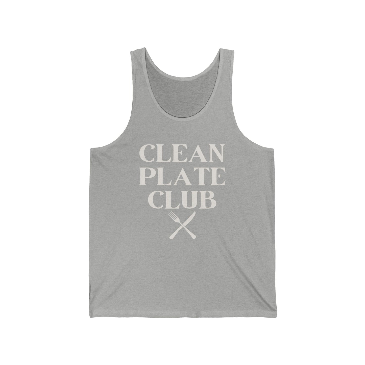Clean Plate Club - Unisex Tank Top