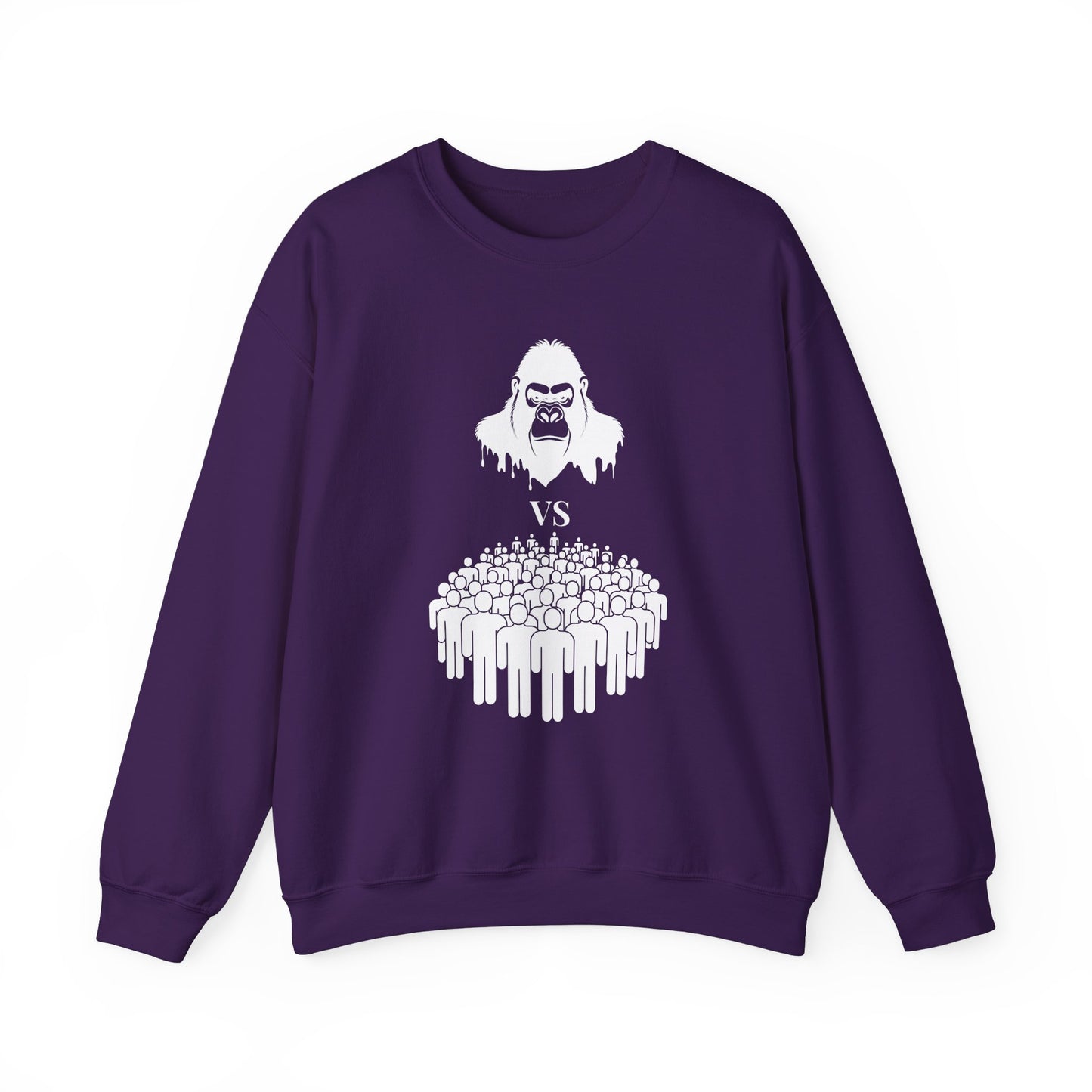 100 Men vs 1 Gorilla Sweatshirt