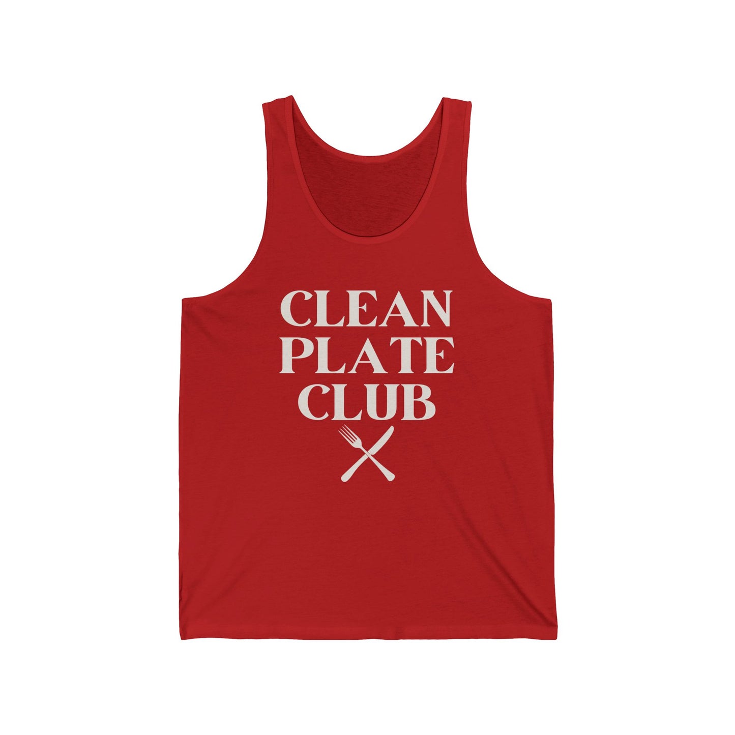 Clean Plate Club - Unisex Tank Top