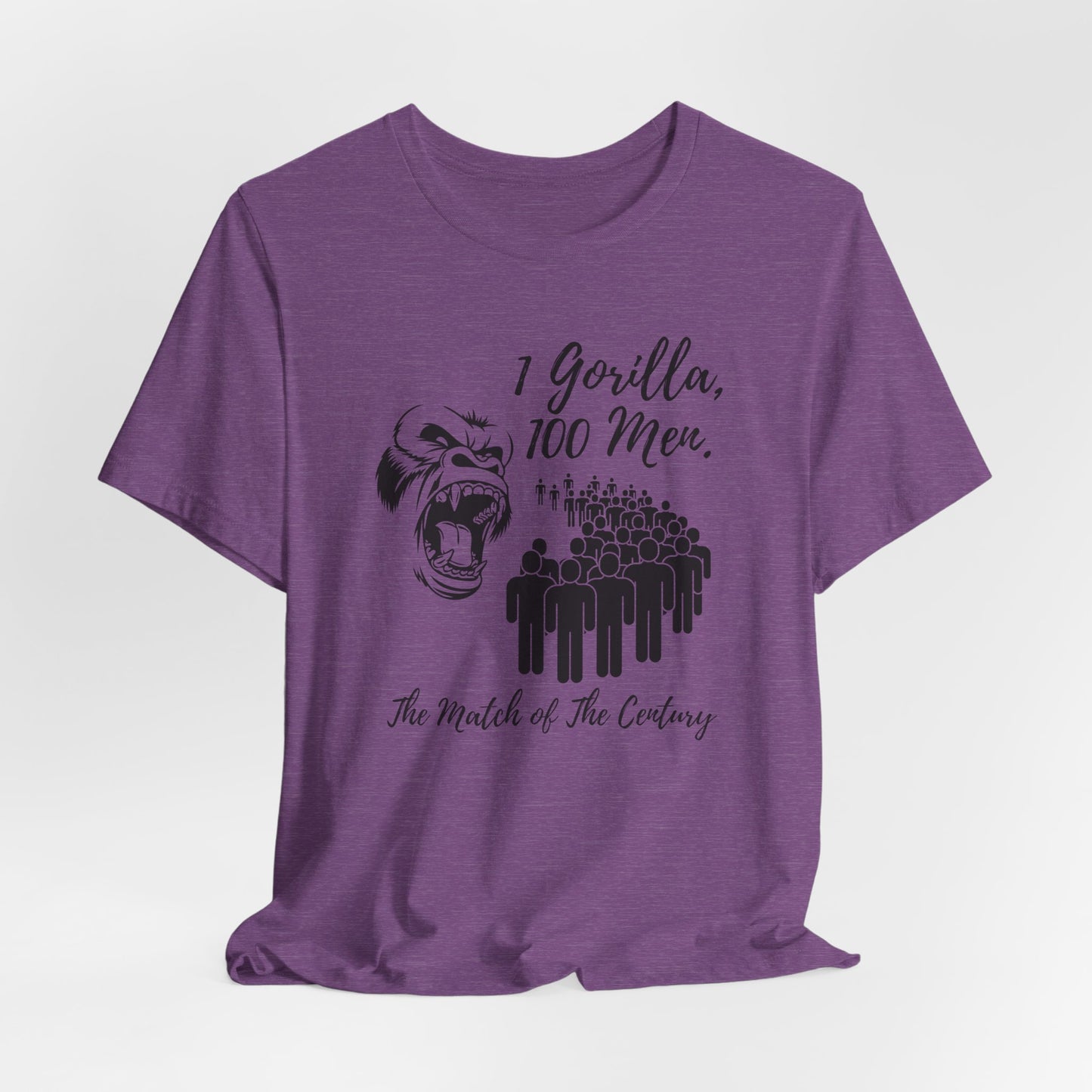 100 Men vs 1 Gorilla - Match of the Century Shirt