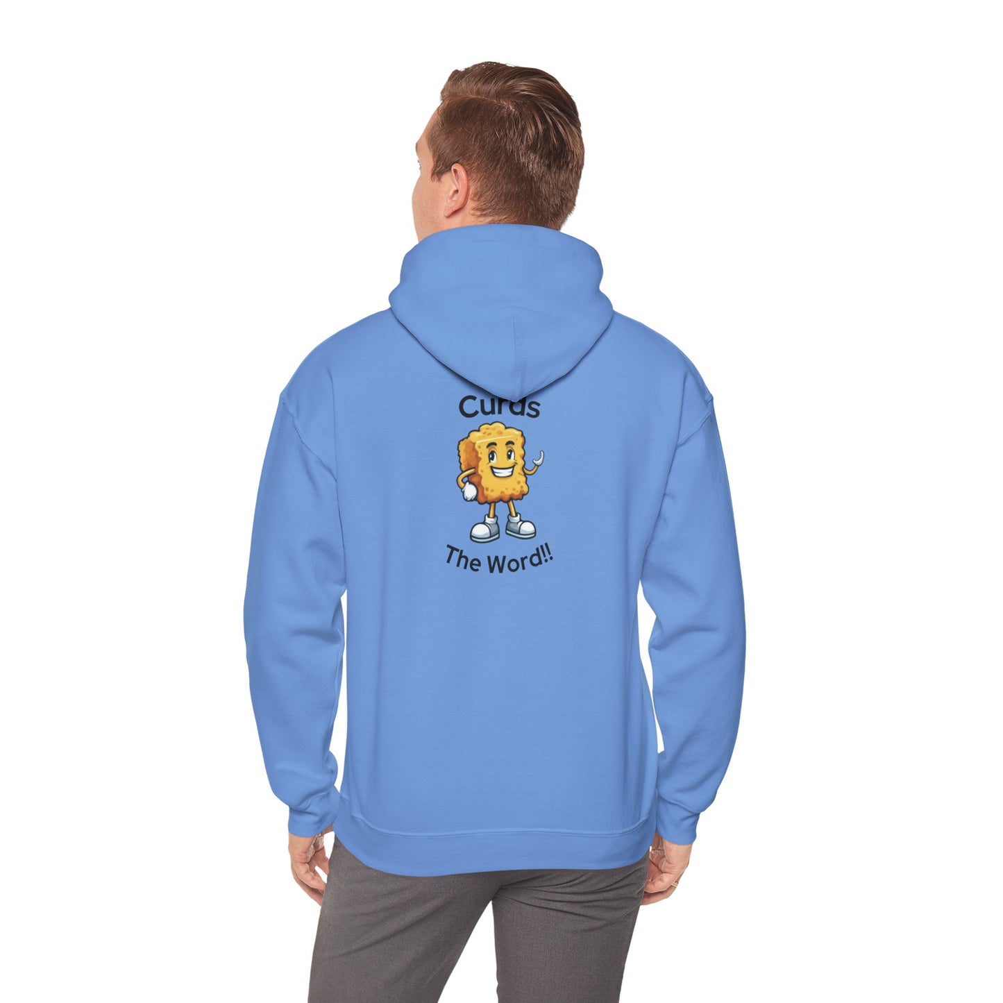 Curds The Word Hooded Sweatshirt
