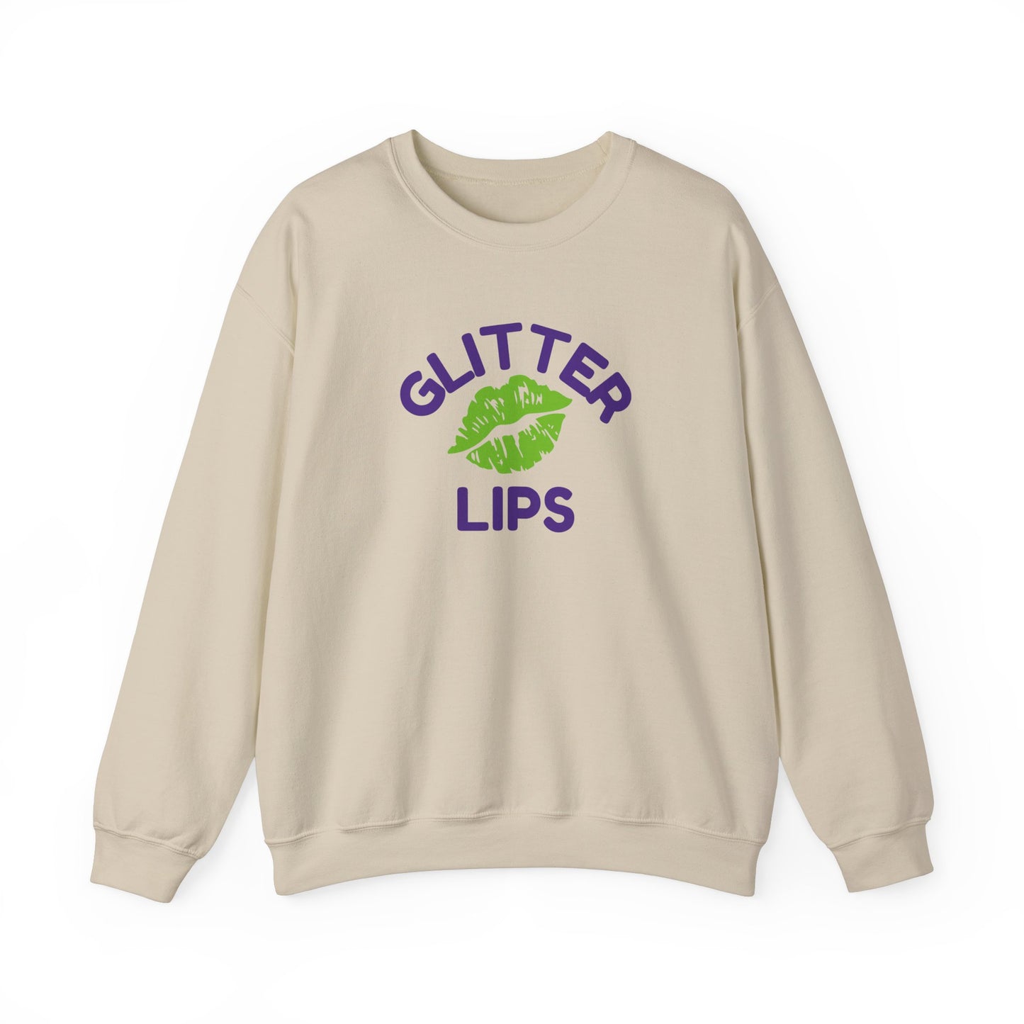 Glitter Lips Sweatshirt