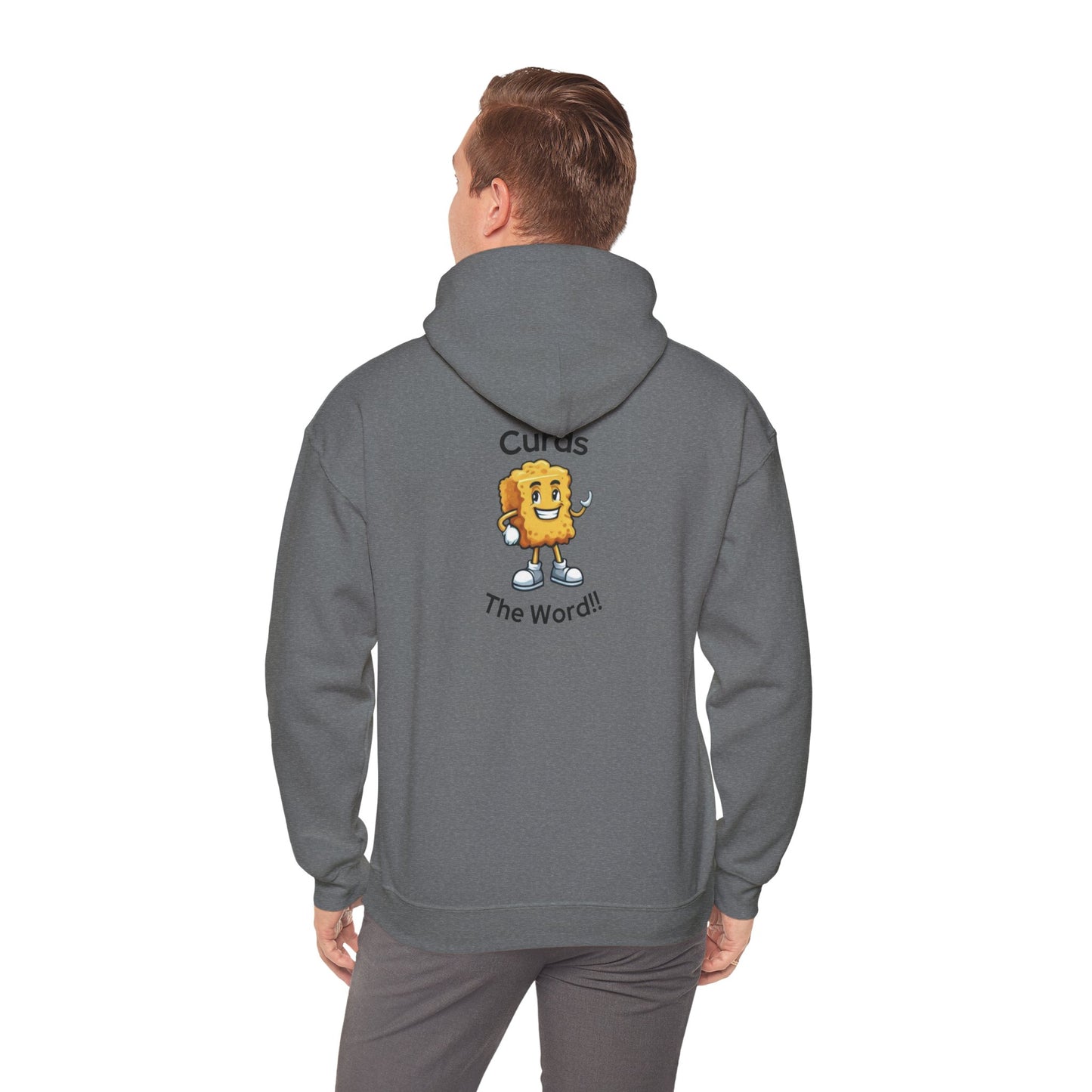 Curds The Word Hooded Sweatshirt