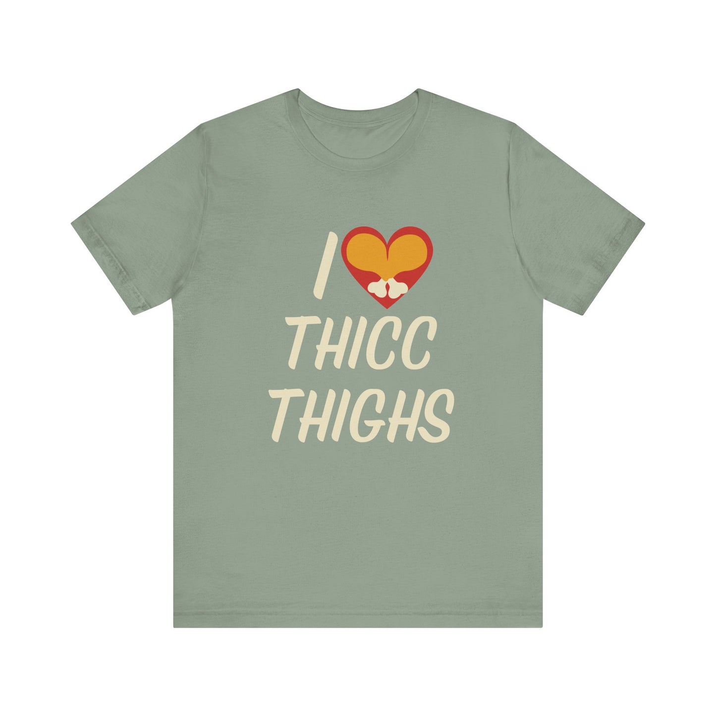 I Love Thicc Thighs Thanksgiving T-Shirt