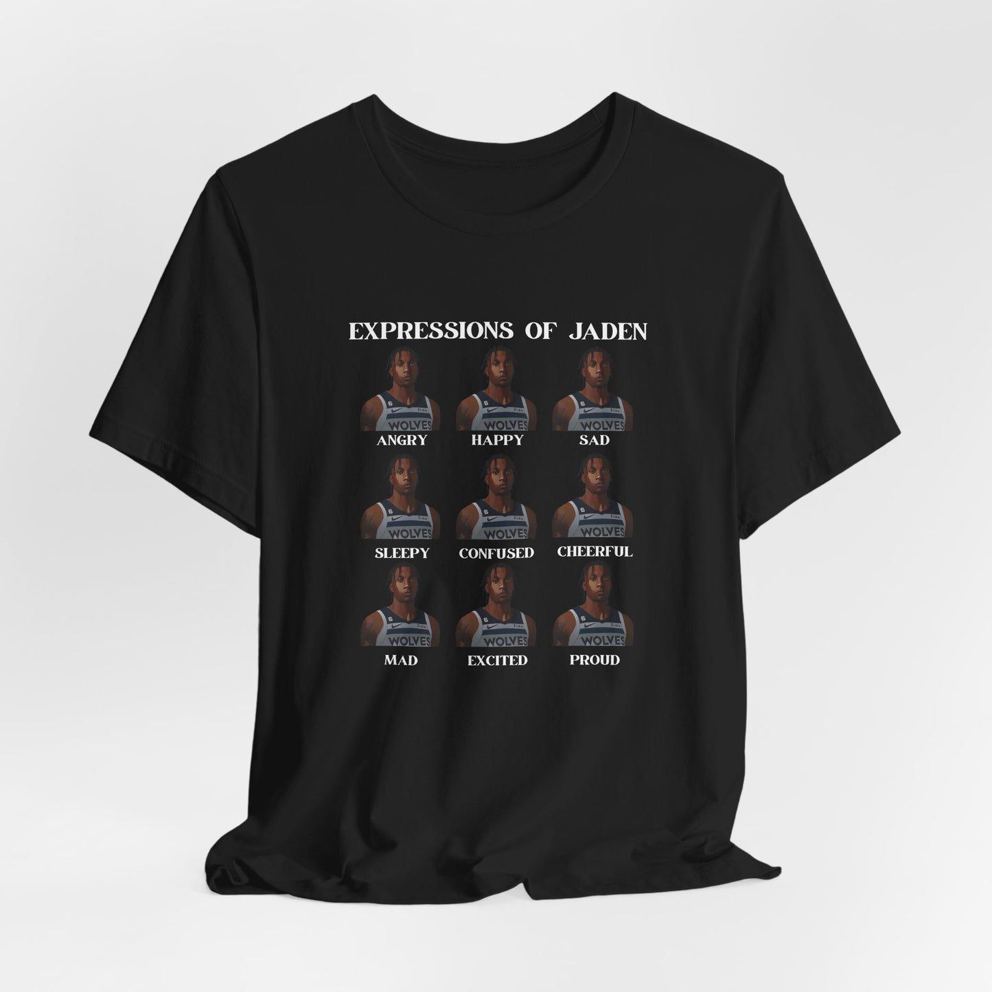 Expressions of Jaden - Jaden McDaniels - Minnesota Timberwolves Shirt