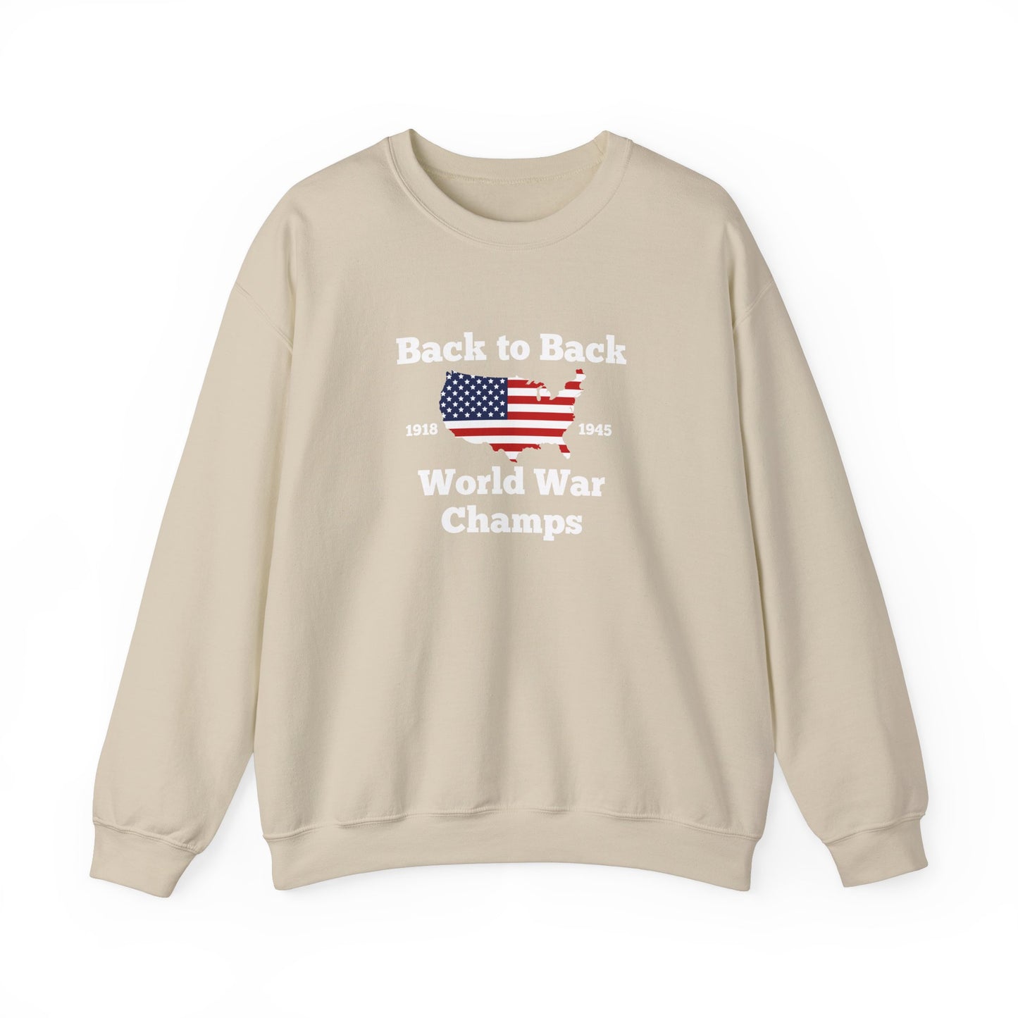Back to Back World War Champs Crewneck Sweatshirt