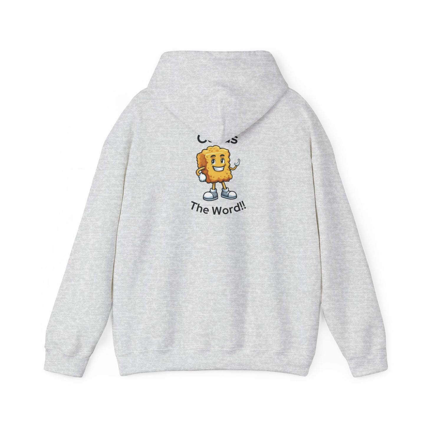 Curds The Word Hooded Sweatshirt