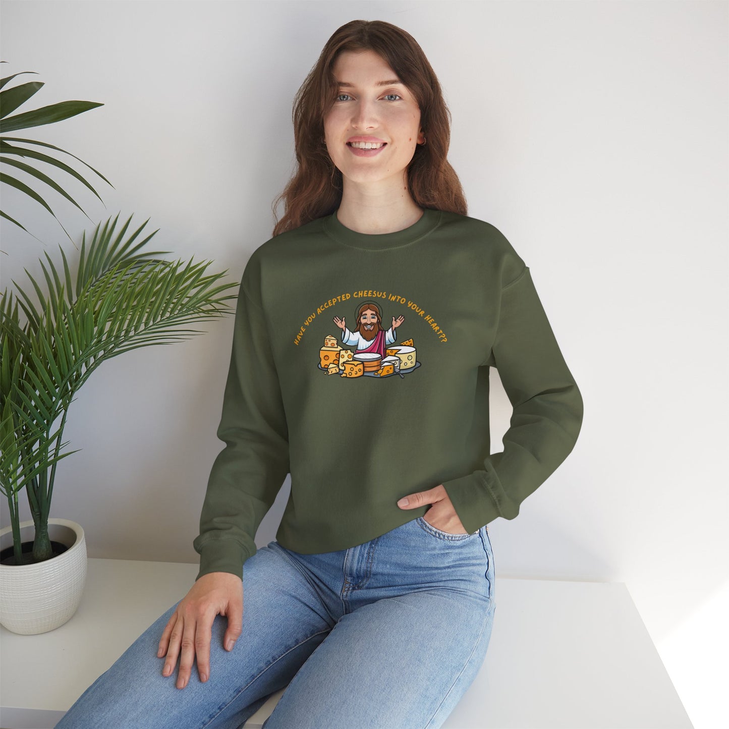 Cheesus Sweatshirt