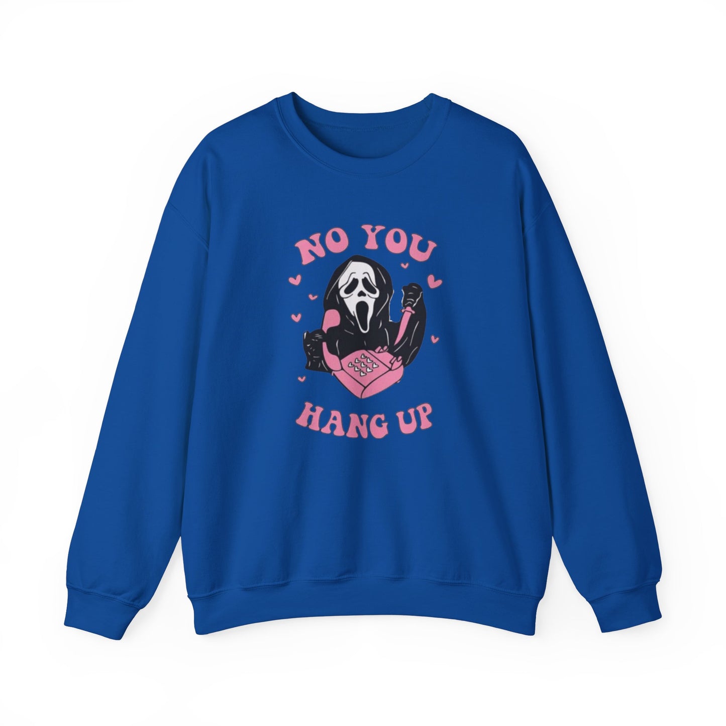 No You Hang Up Scream Crewneck Sweatshirt