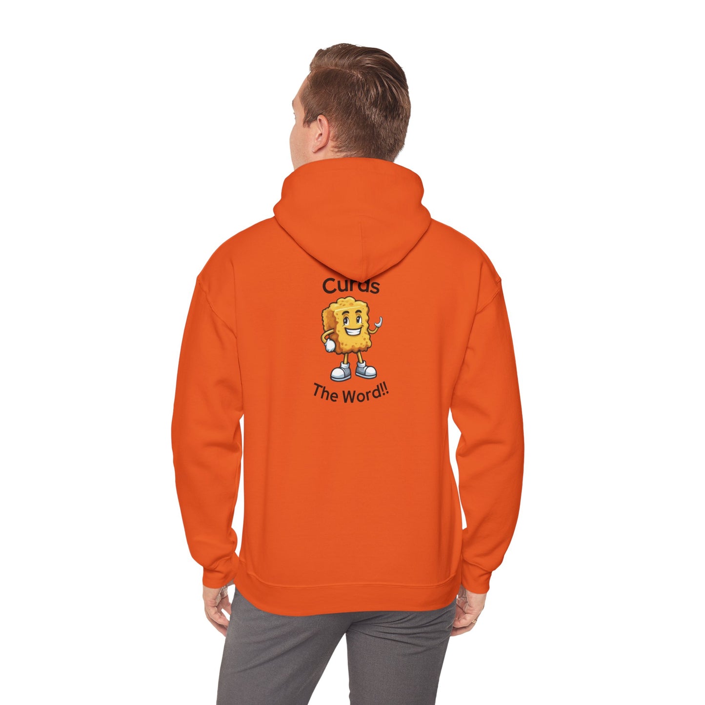 Curds The Word Hooded Sweatshirt