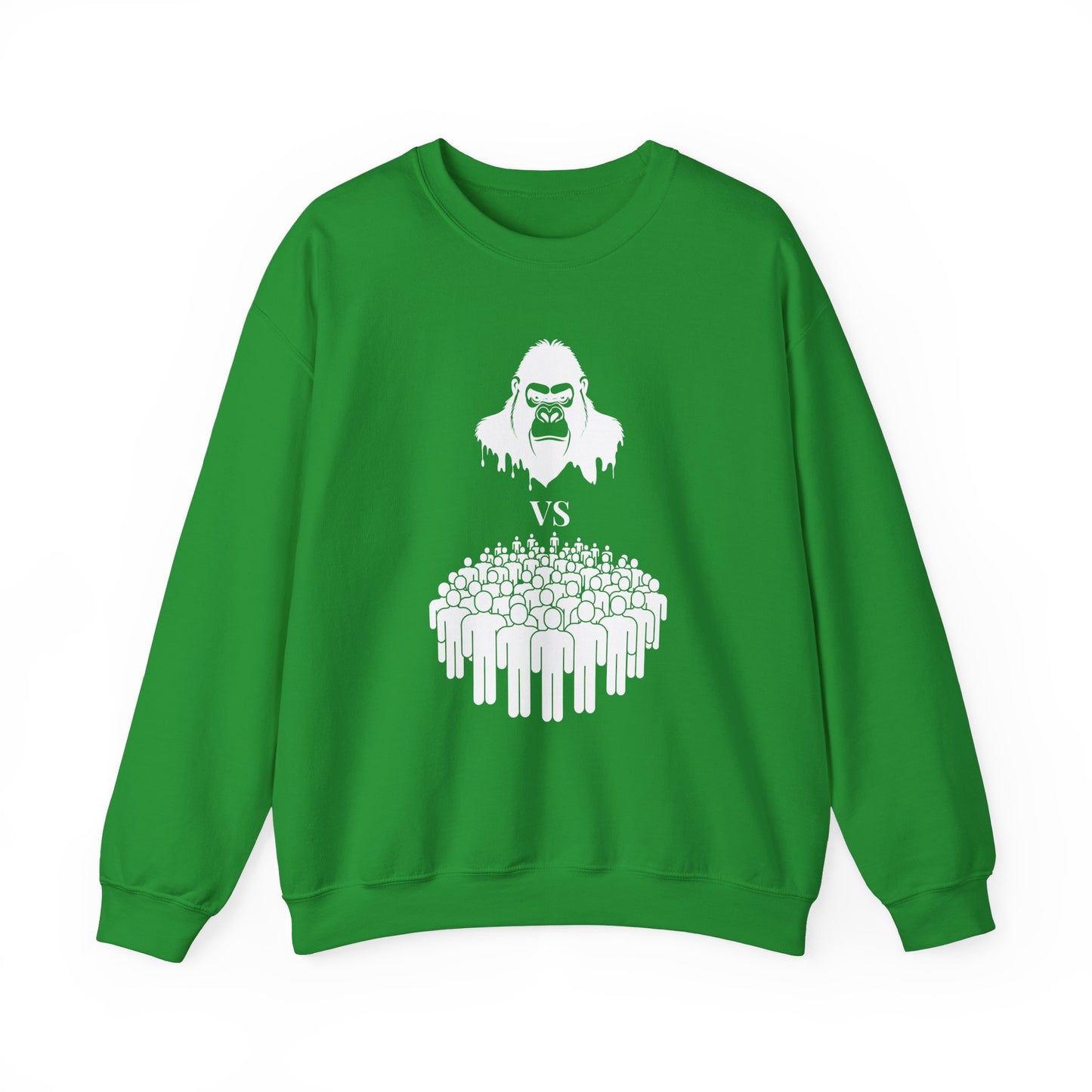 100 Men vs 1 Gorilla Sweatshirt