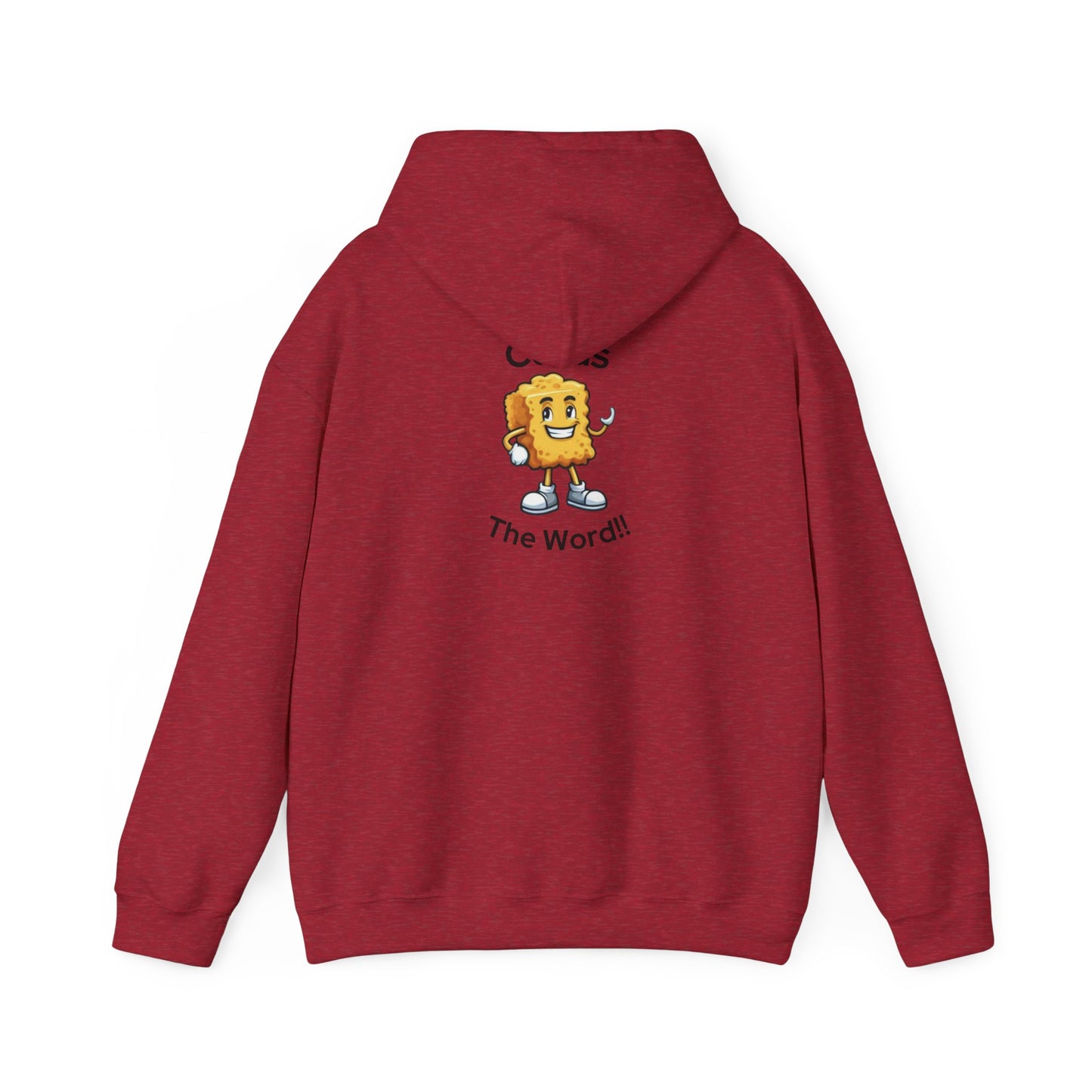 Curds The Word Hooded Sweatshirt