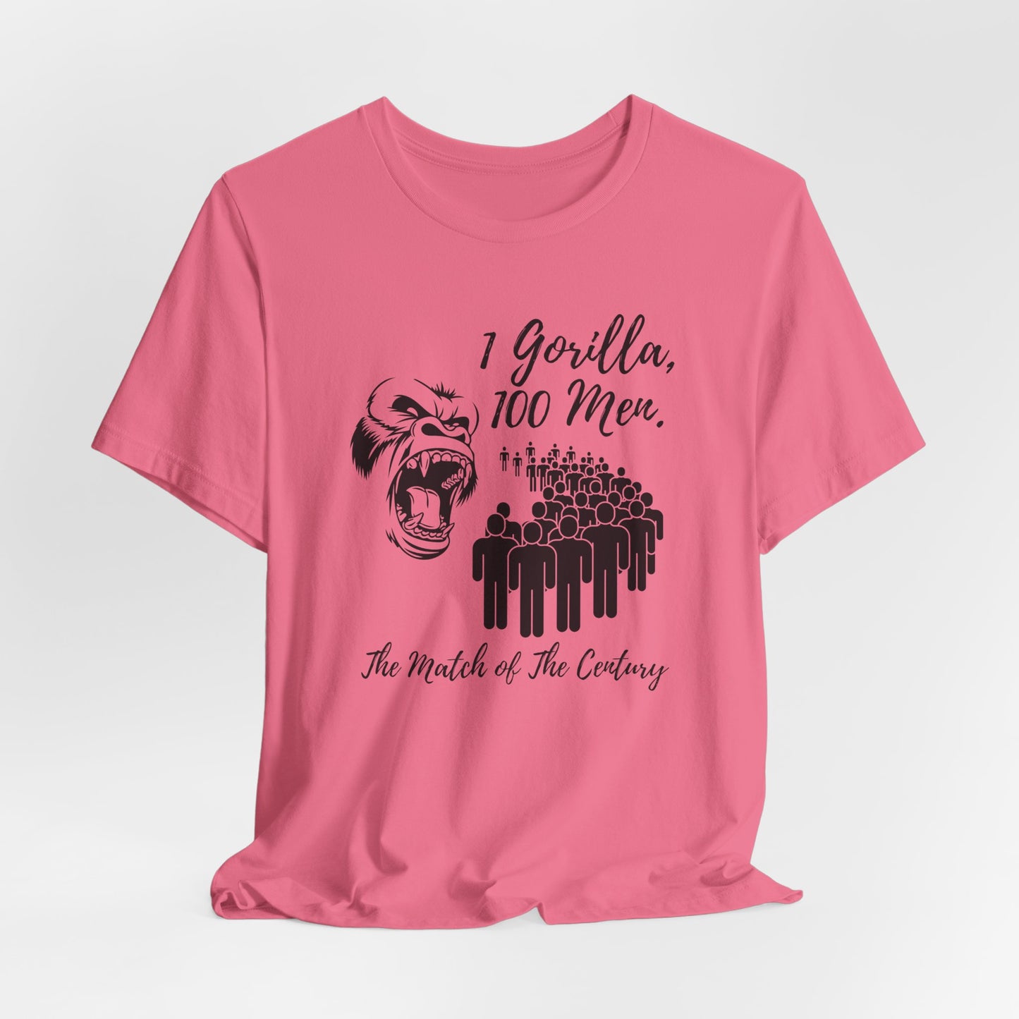 100 Men vs 1 Gorilla - Match of the Century Shirt
