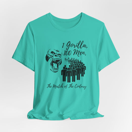 100 Men vs 1 Gorilla - Match of the Century Shirt