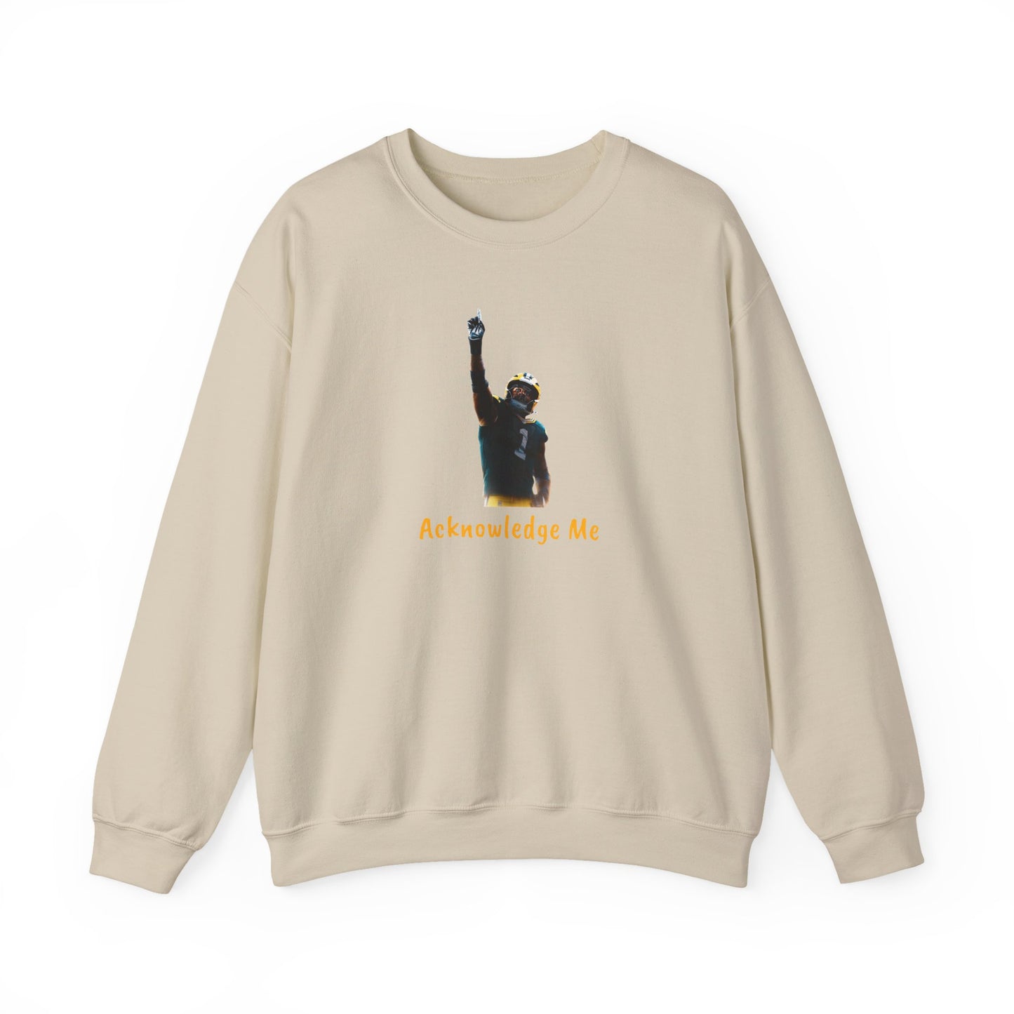 Parsons Acknowledge Me Green Bay Crewneck Sweatshirt