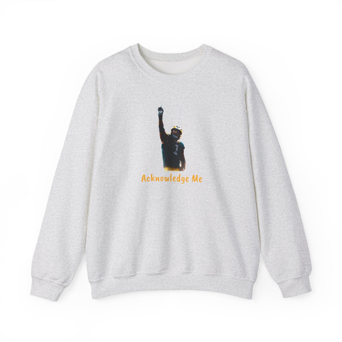 Parsons Acknowledge Me Green Bay Crewneck Sweatshirt