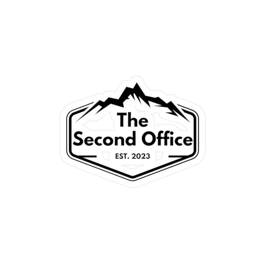 The Second Office Mountain Decal