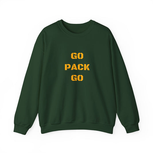 Go Pack Go Green Bay Crewneck Sweatshirt